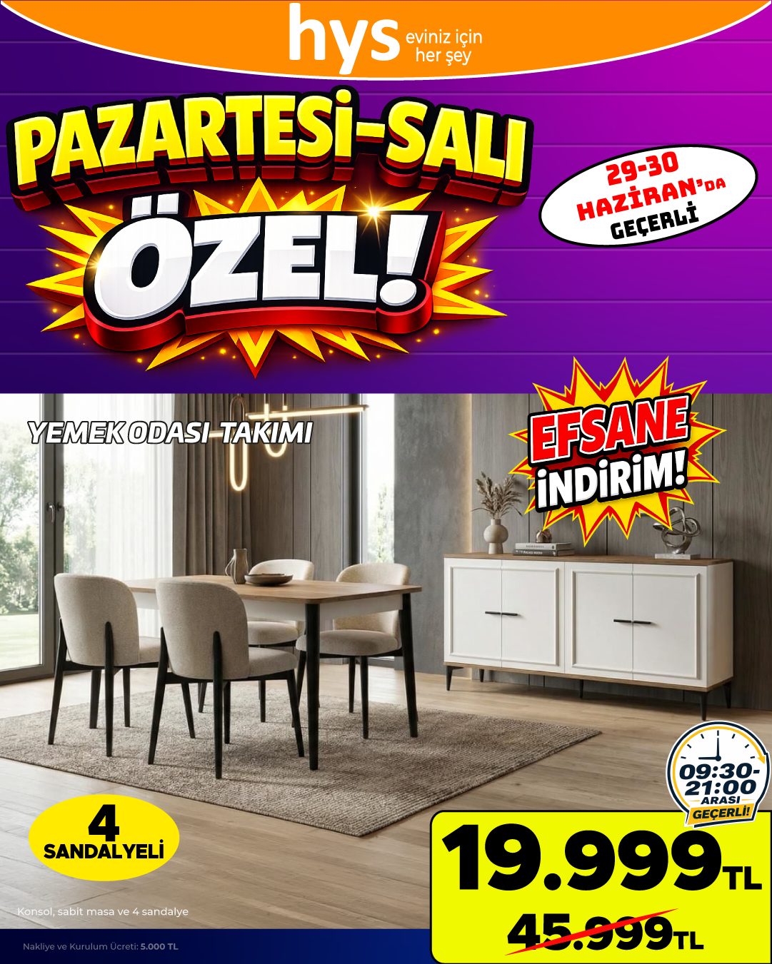 Yemek Odası Takımı Ürün ana görseli