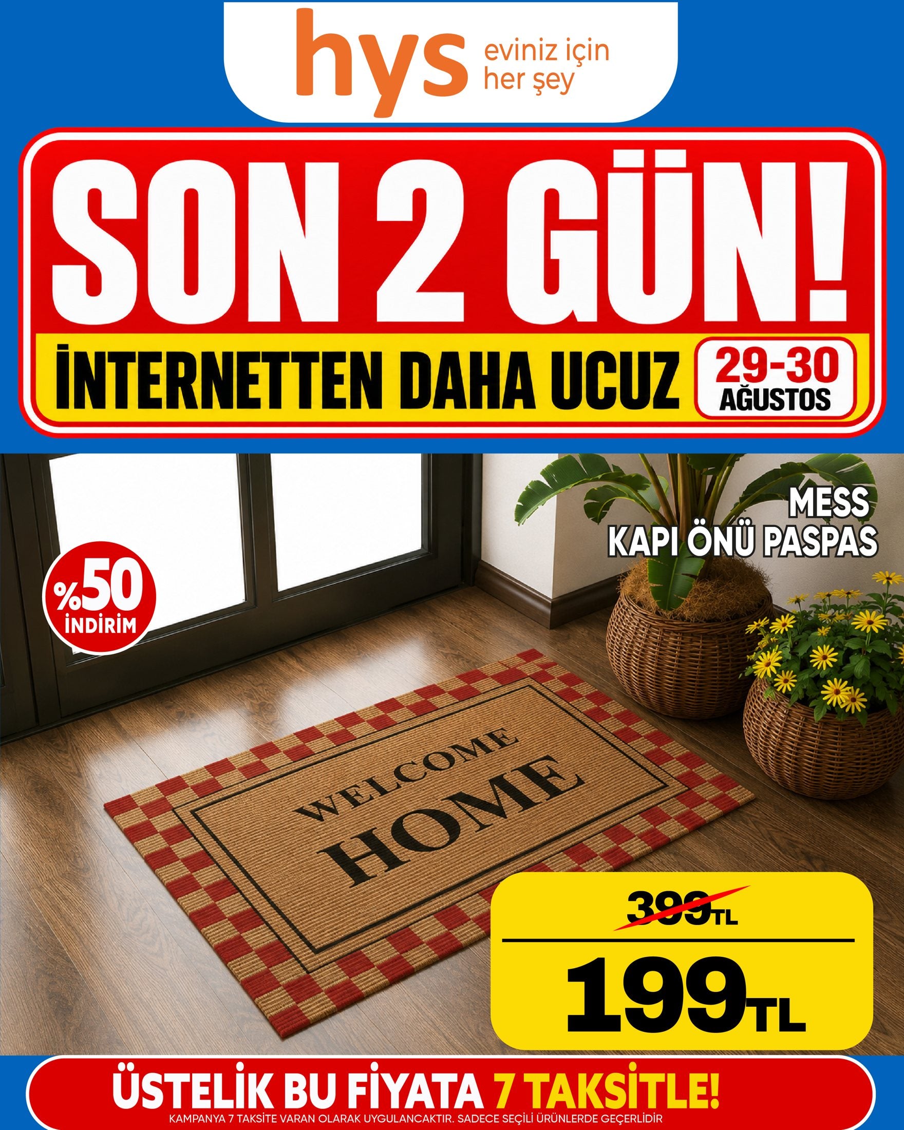 Mess Kapı Önü Paspası