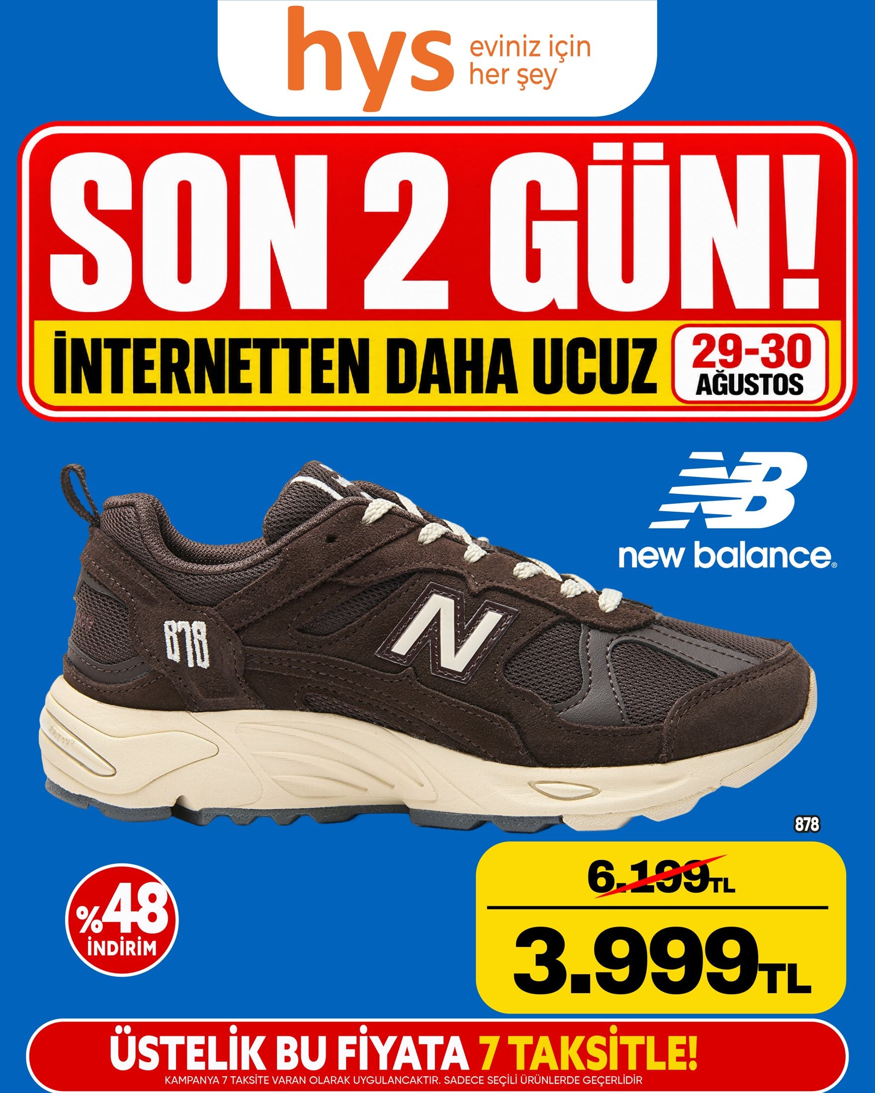 New Balance Kahverengi Spor Ayakkabı