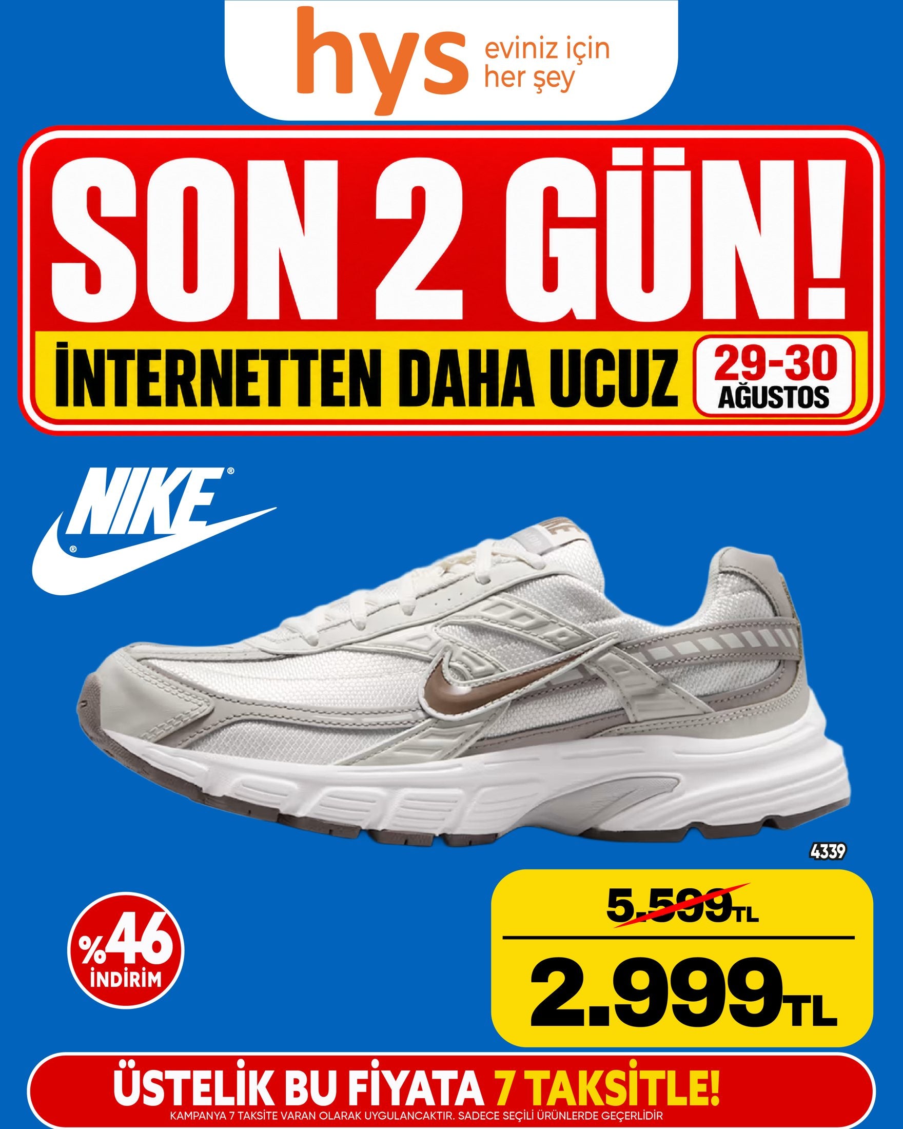 Nike Beyaz Spor Ayakkabı