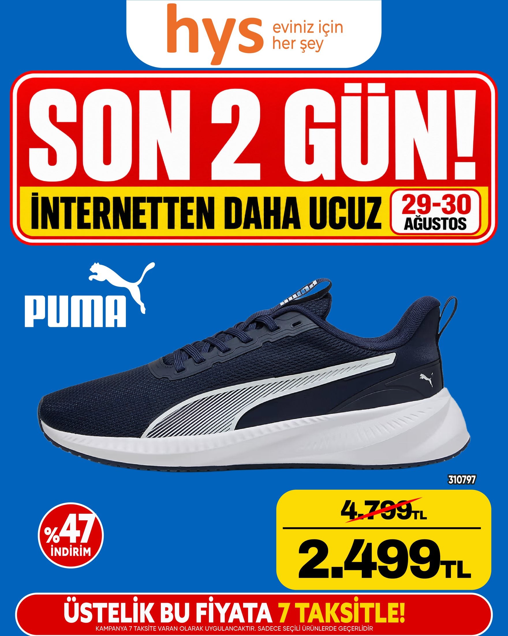Puma Lacivert Spor Ayakkabı