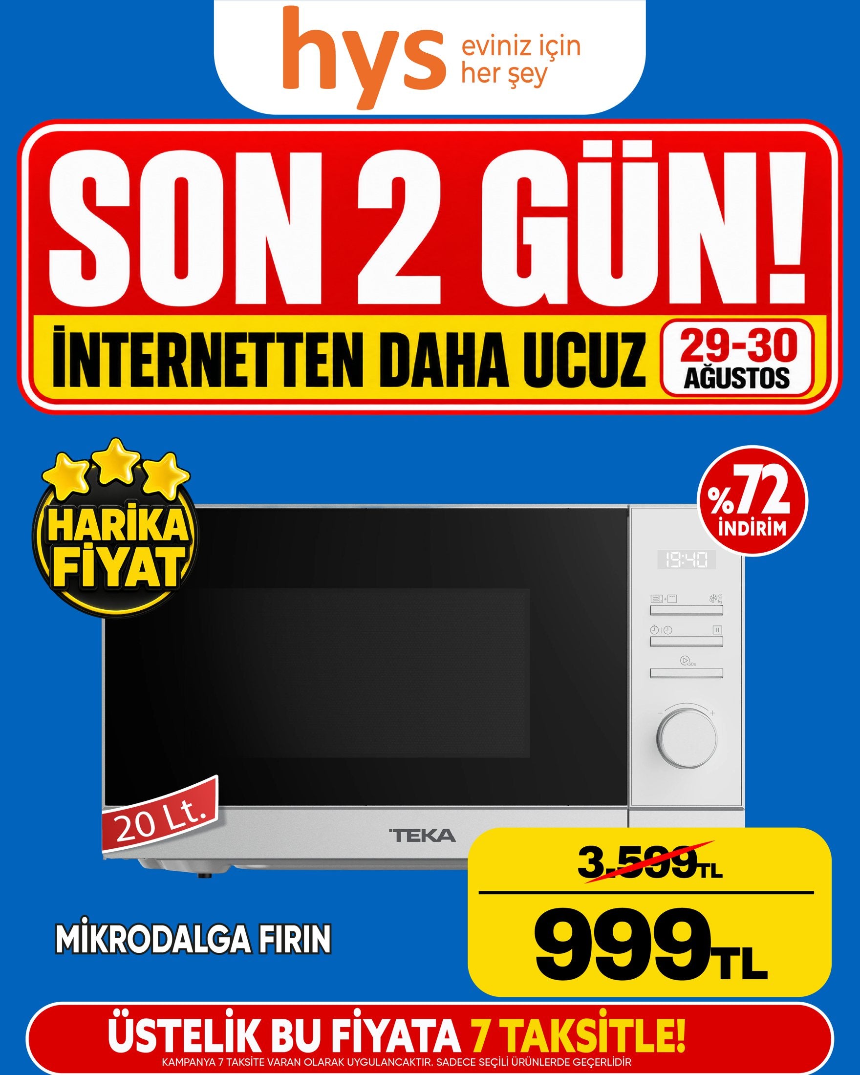 Teka Mikrodalga Fırın 20 Lt