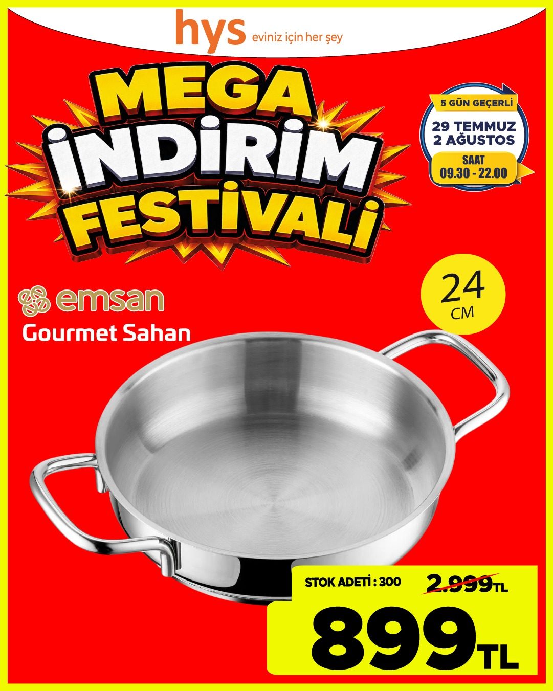Emsan Gourmet Sahan Ürün ana görseli