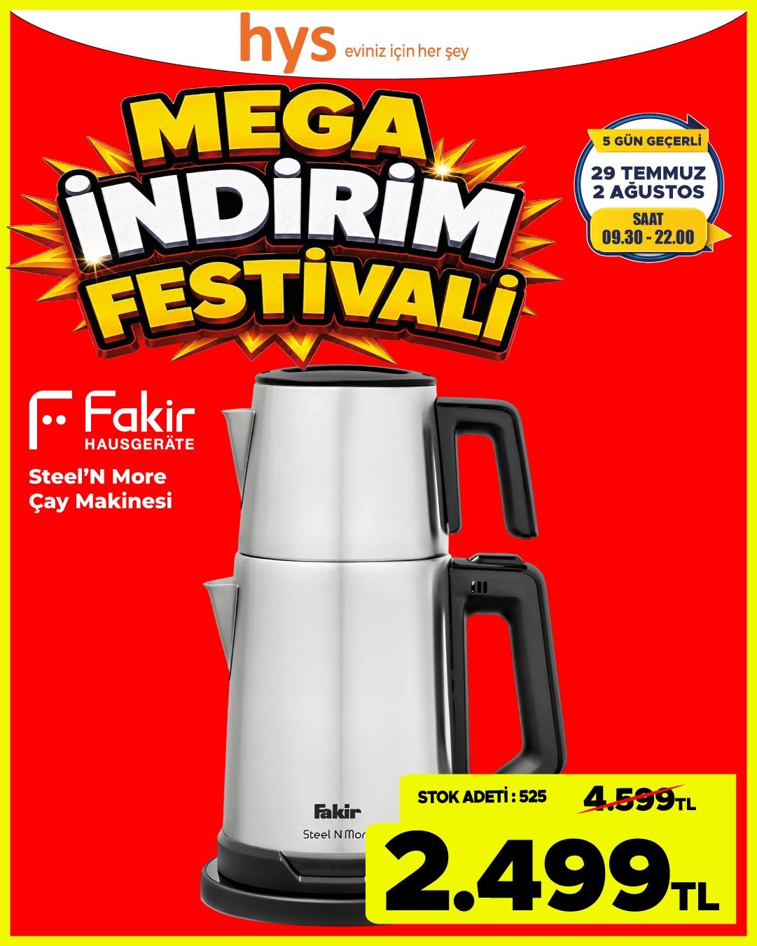 Fakir Çay Makinesi
