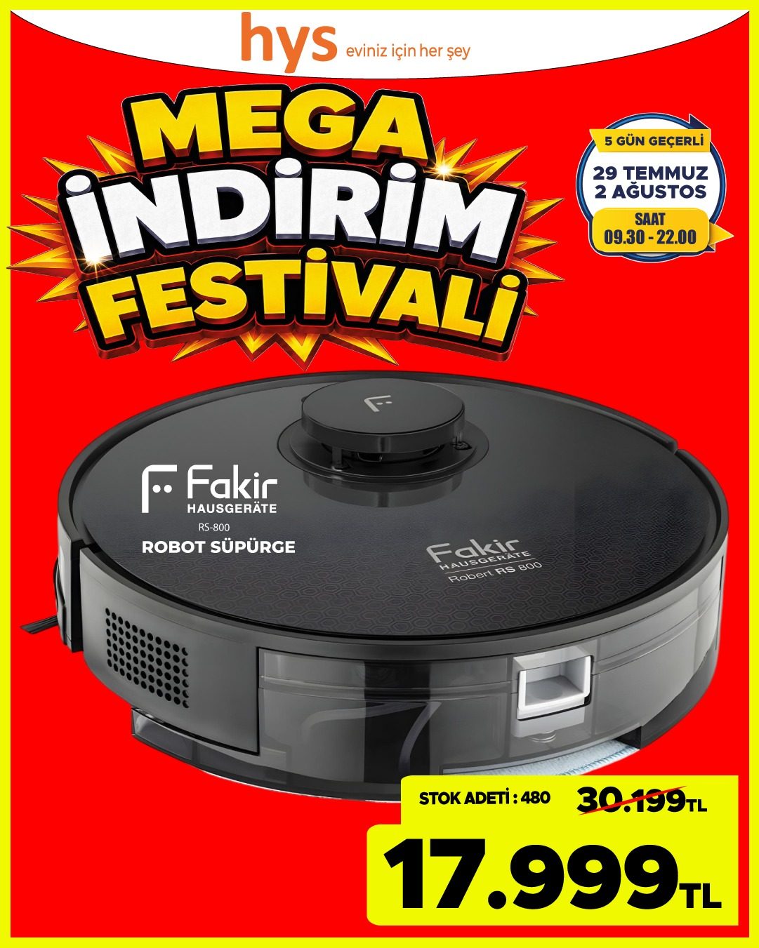 Fakir Robot Süpürge