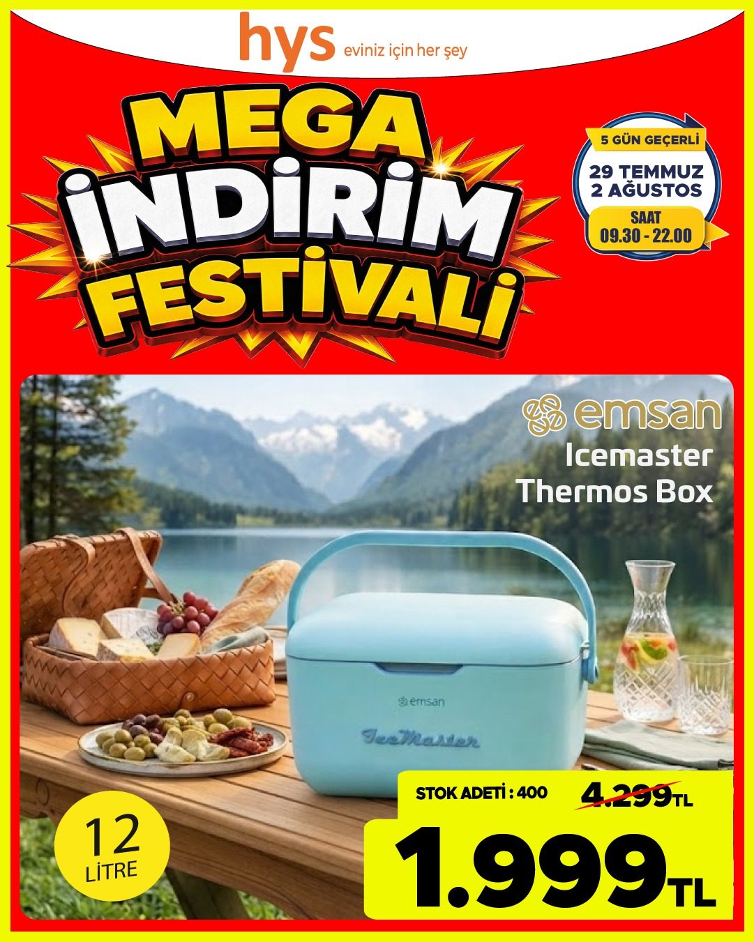 Leicester Thermos Box 12 Lt Ürün ana görseli