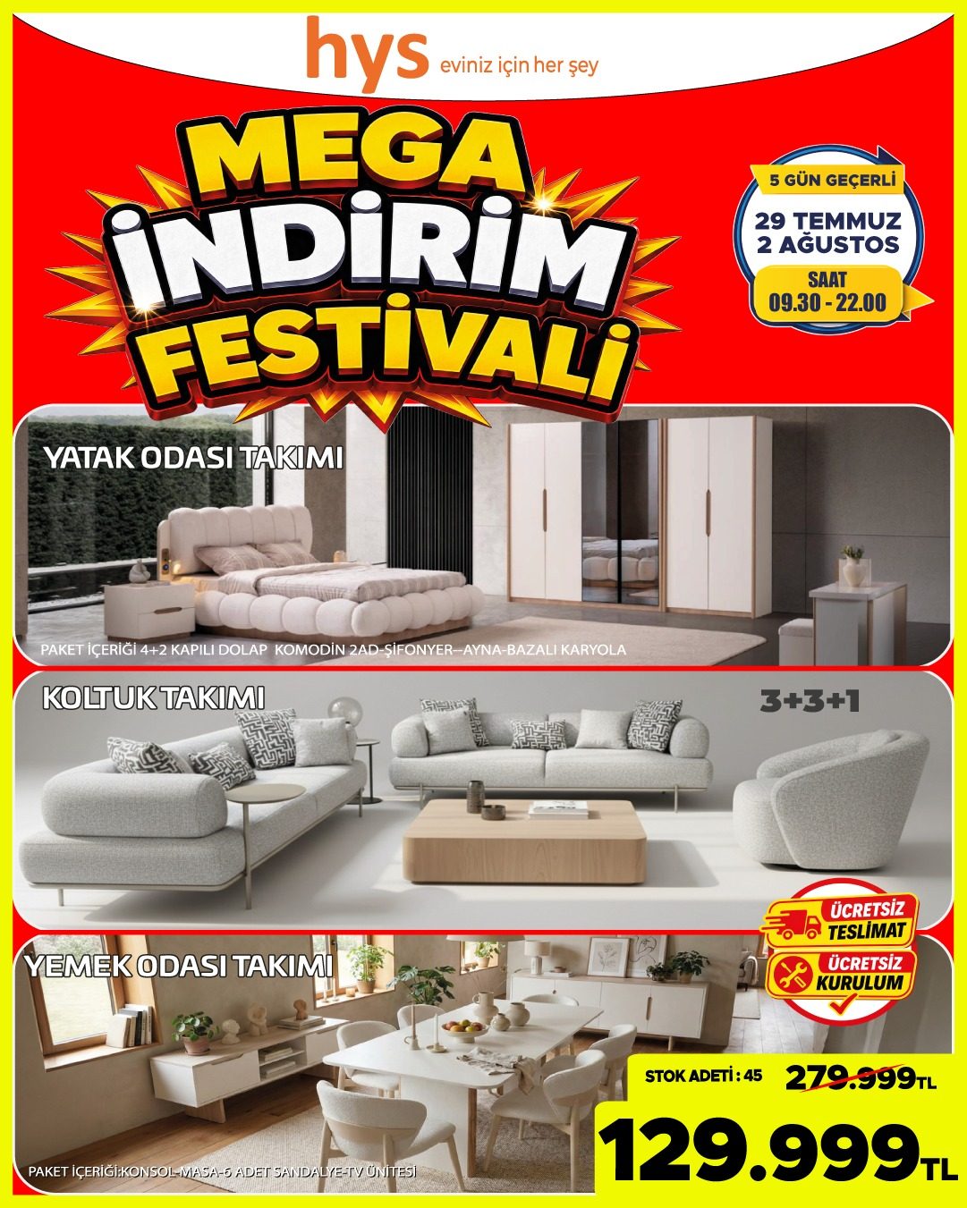 Paket Mobilya