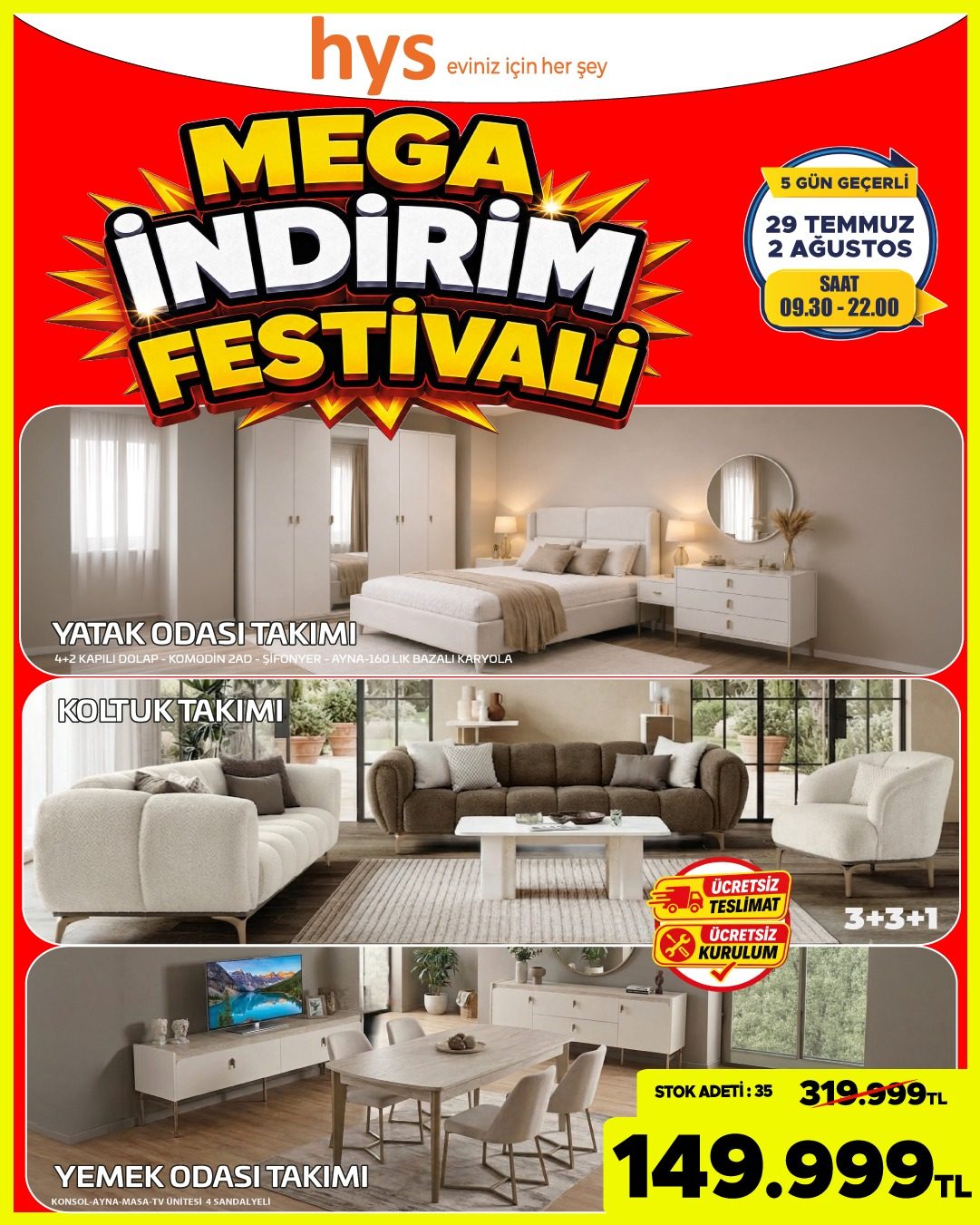 Paket Mobilya