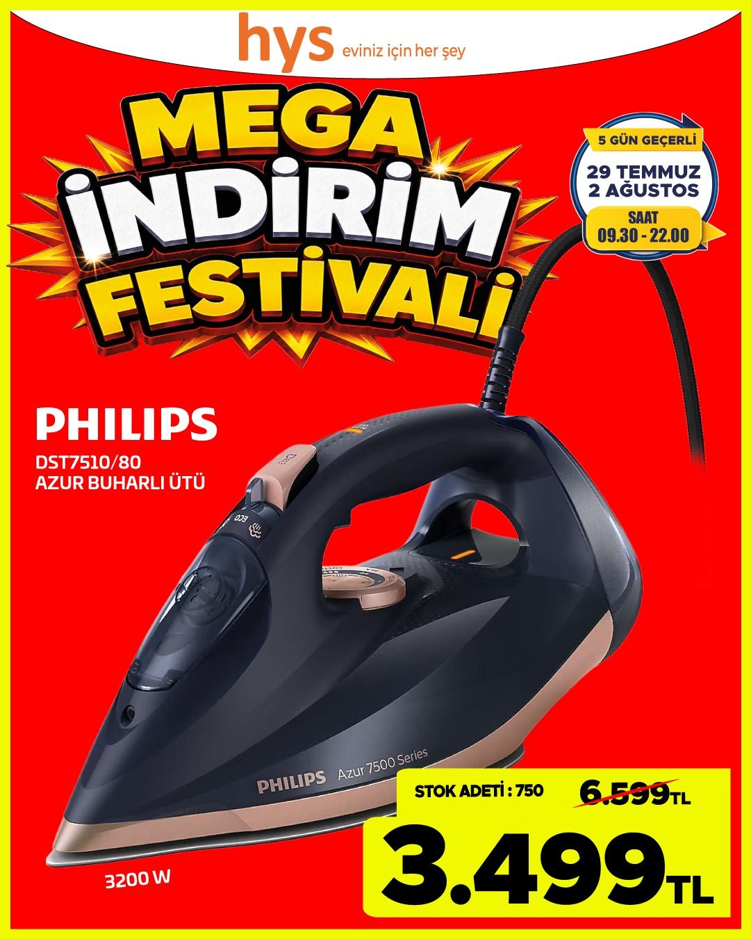 Philips Buharlı Utu Ürün ana görseli