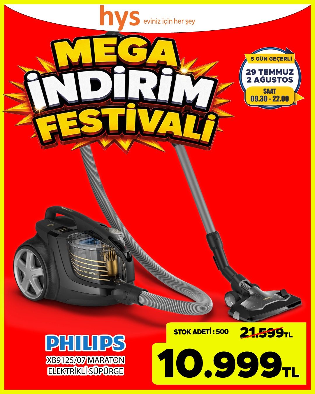 Philips Elektrikli Süpürge Ürün ana görseli