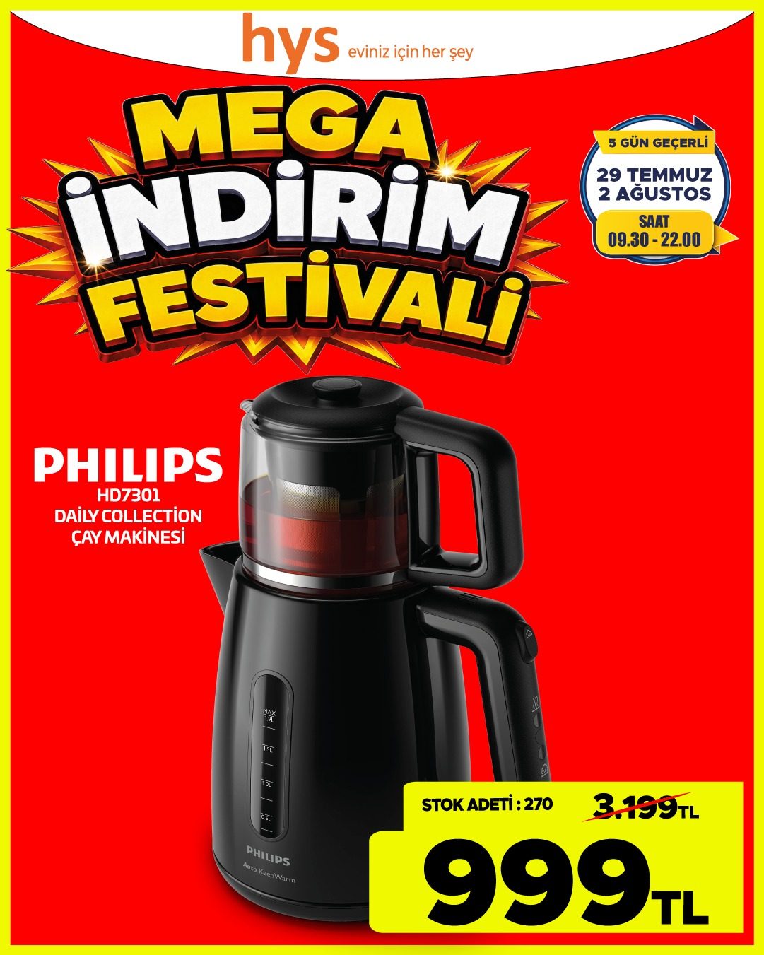 Philips Filtre Kahve Makinesi Ürün ana görseli