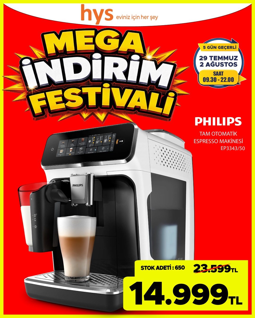 Philips Tam Otomatik Espresso Makinesi