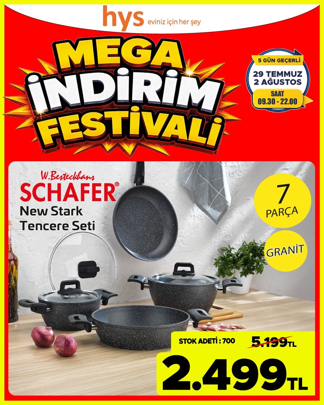 Schaffer new Stark 7 Parça Tencere Seti Ürün ana görseli