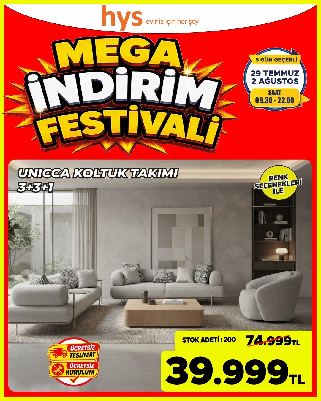 Umica Koltuk Takımı 3 3