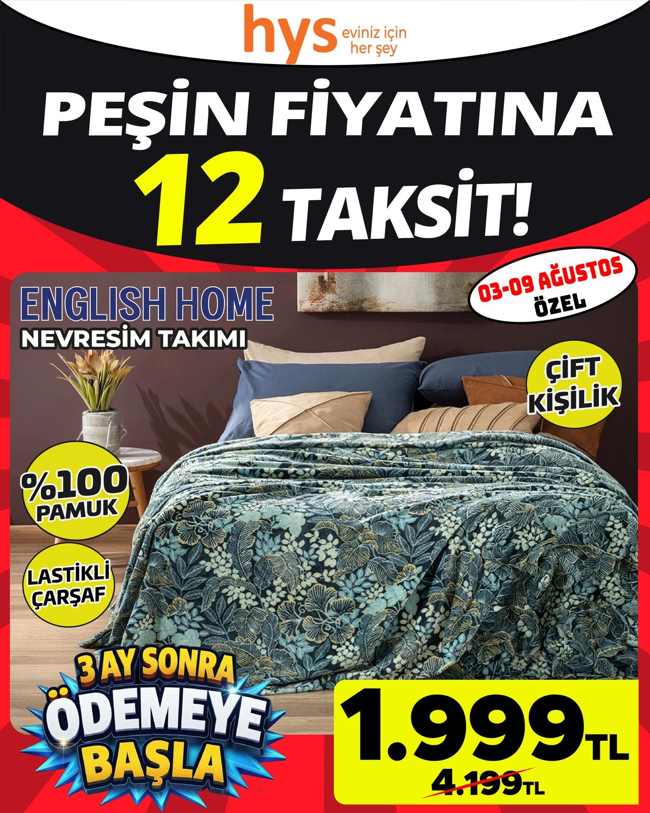 English Home Nevresim Takımı Ürün ana görseli