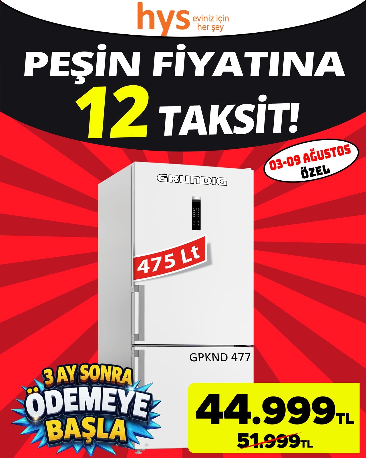 Grundig Buzdolabı