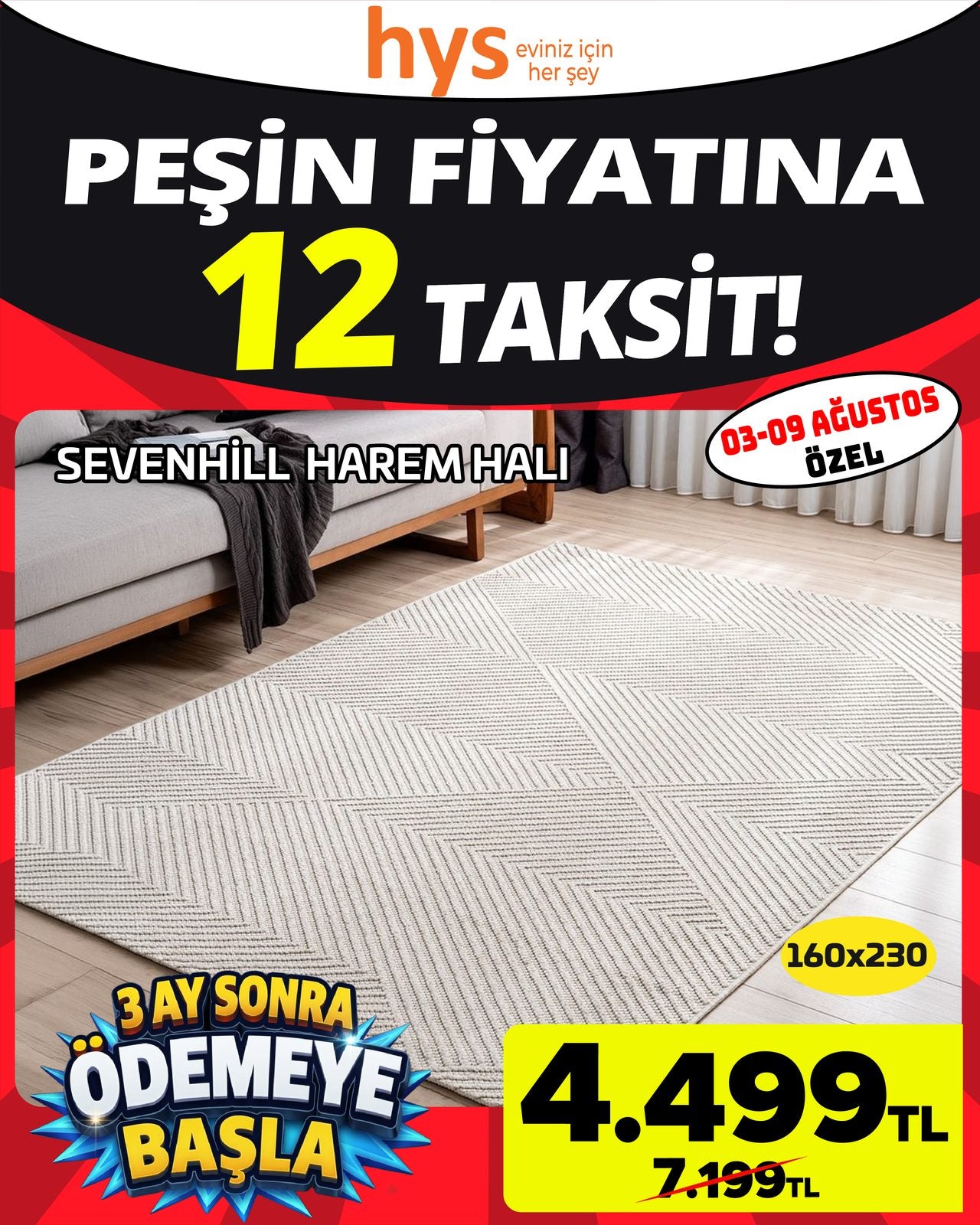 Sevenhill Harem Halı