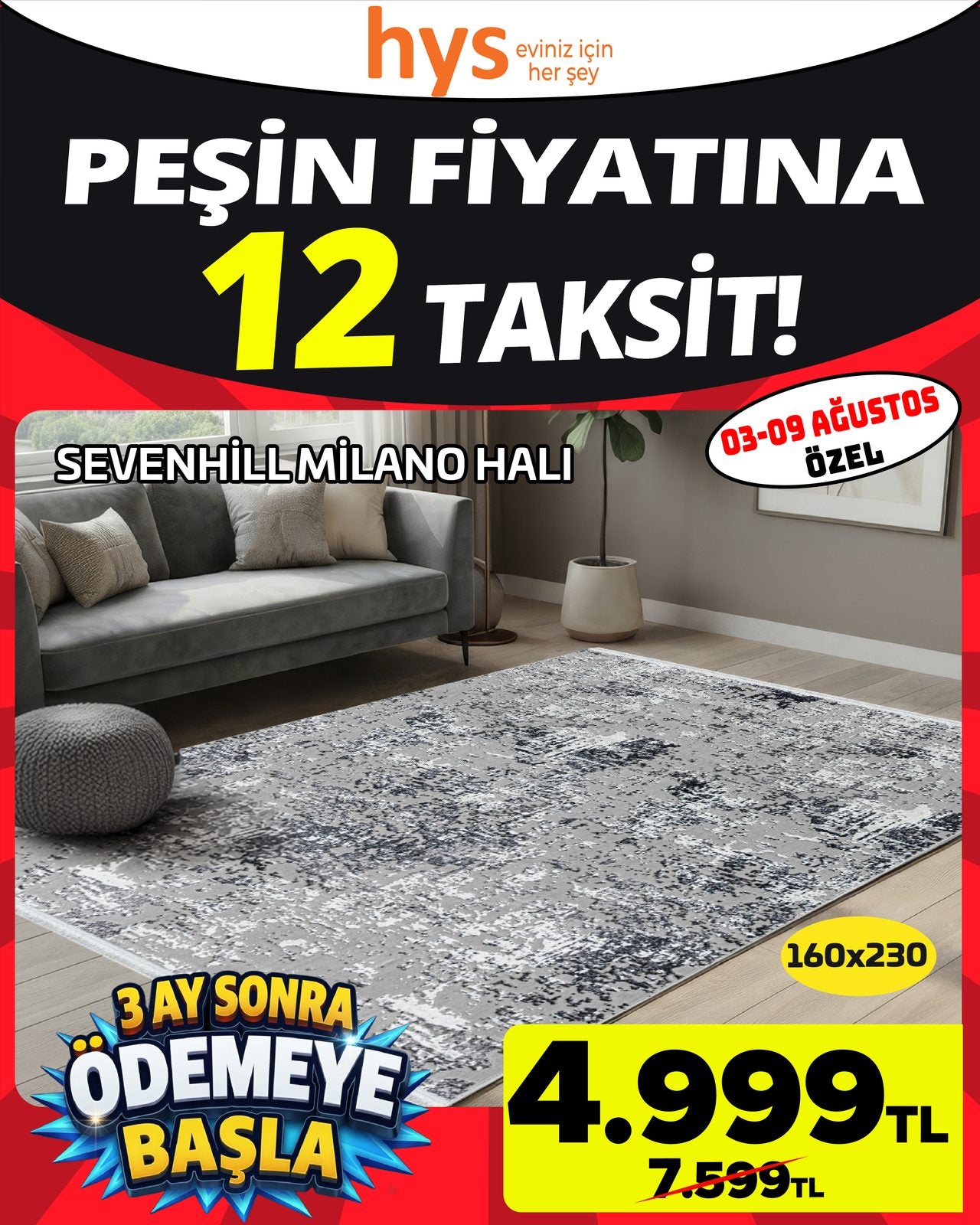 Sevenhill Milano Halı