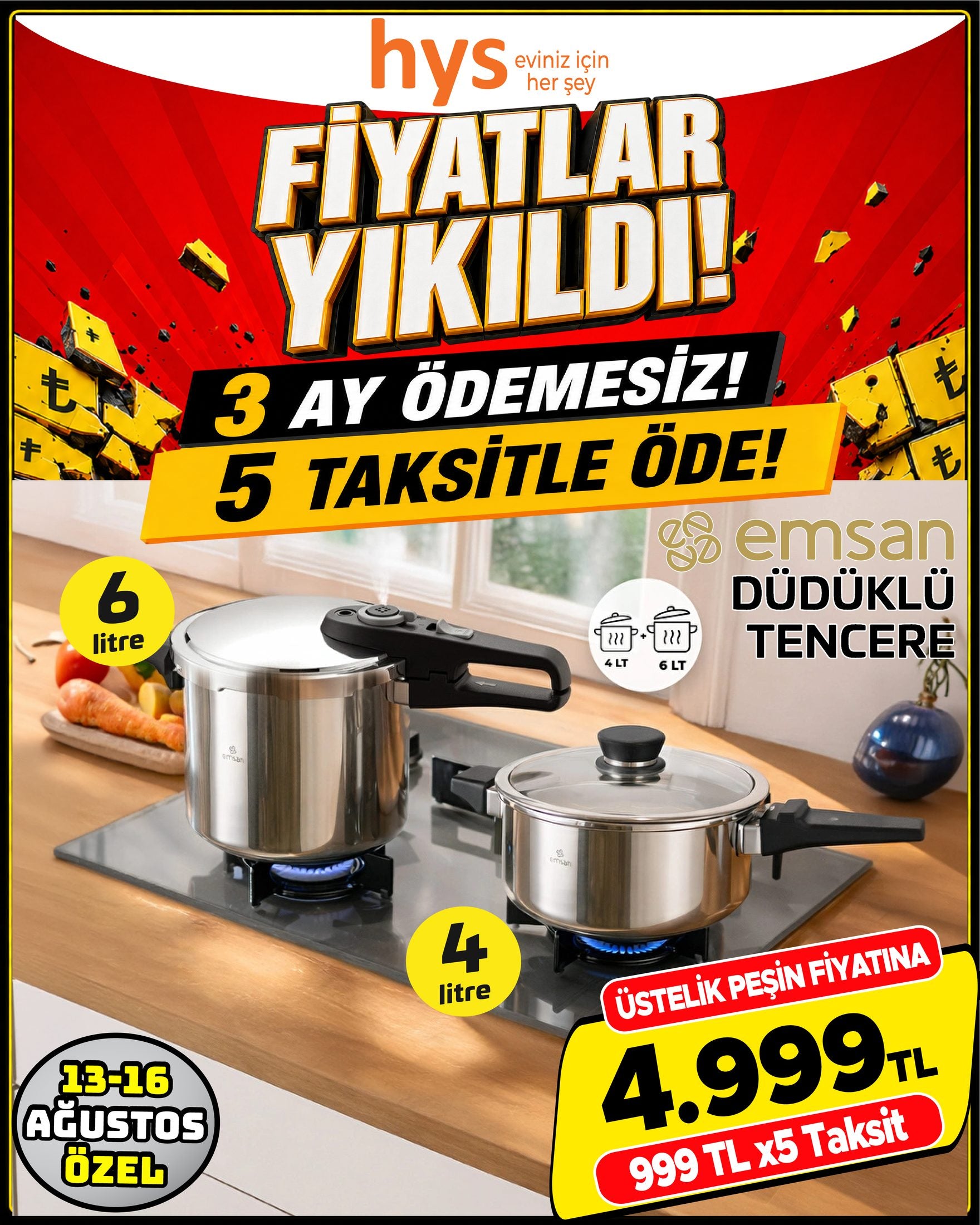 Emsan Düdüklü Tencere