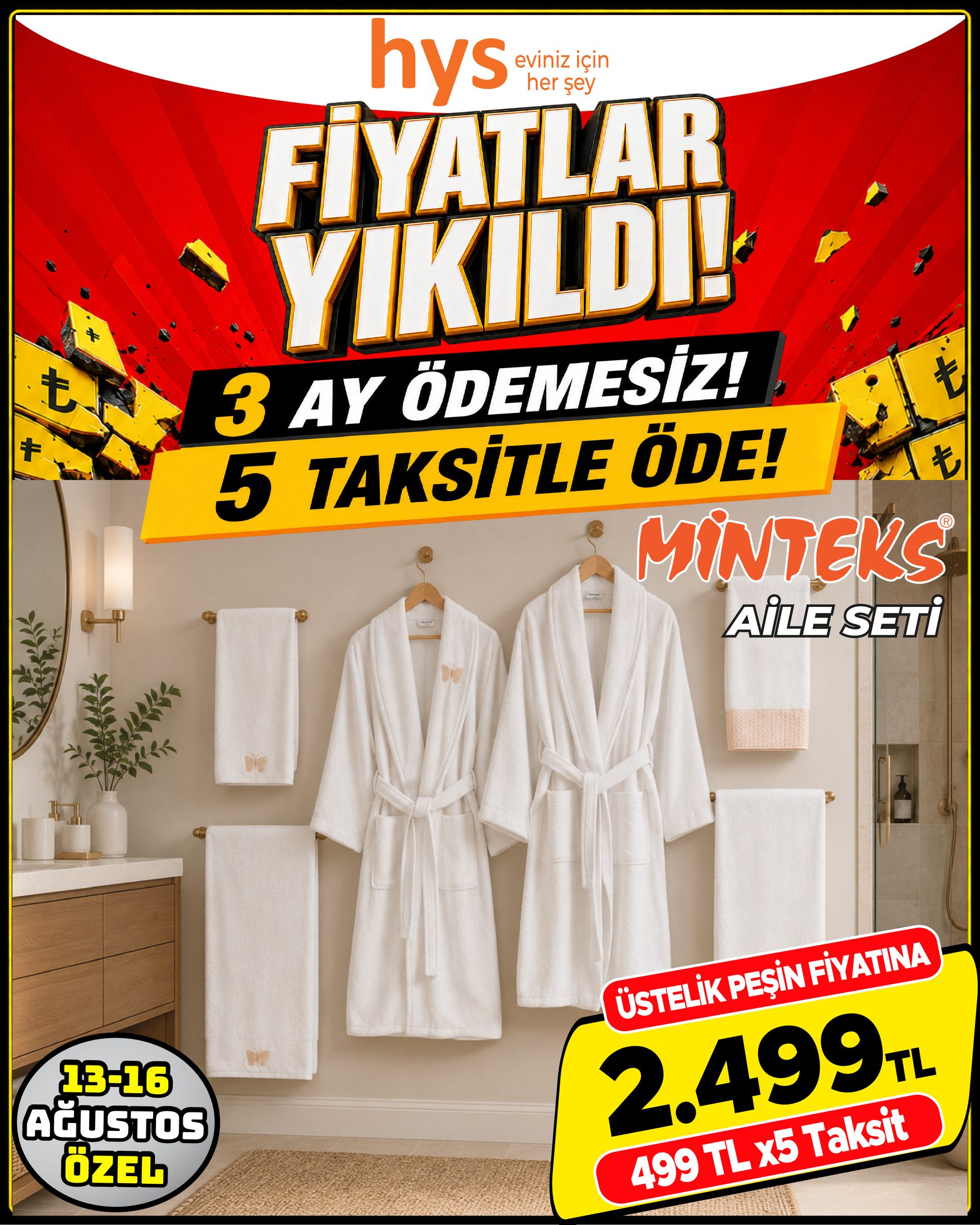 Minteks Aile Seti Ürün ana görseli