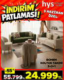 Bohem Koltuk Takımı