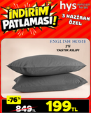English Home 2’li Yastık Kılıfı