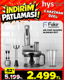 Fakir Blender Seti