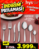 Karaca 84 Parça Çatal Kaşık Bıçak Takımı