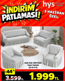 Koltuk Örtüsü Tam Takım 3+3+1+1