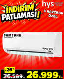 Samsung 9000 BTU Klima