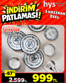 Schafer 16 Parça Kahvaltı Takımı