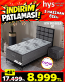 Yatak Baza Başlık Seti 100x200