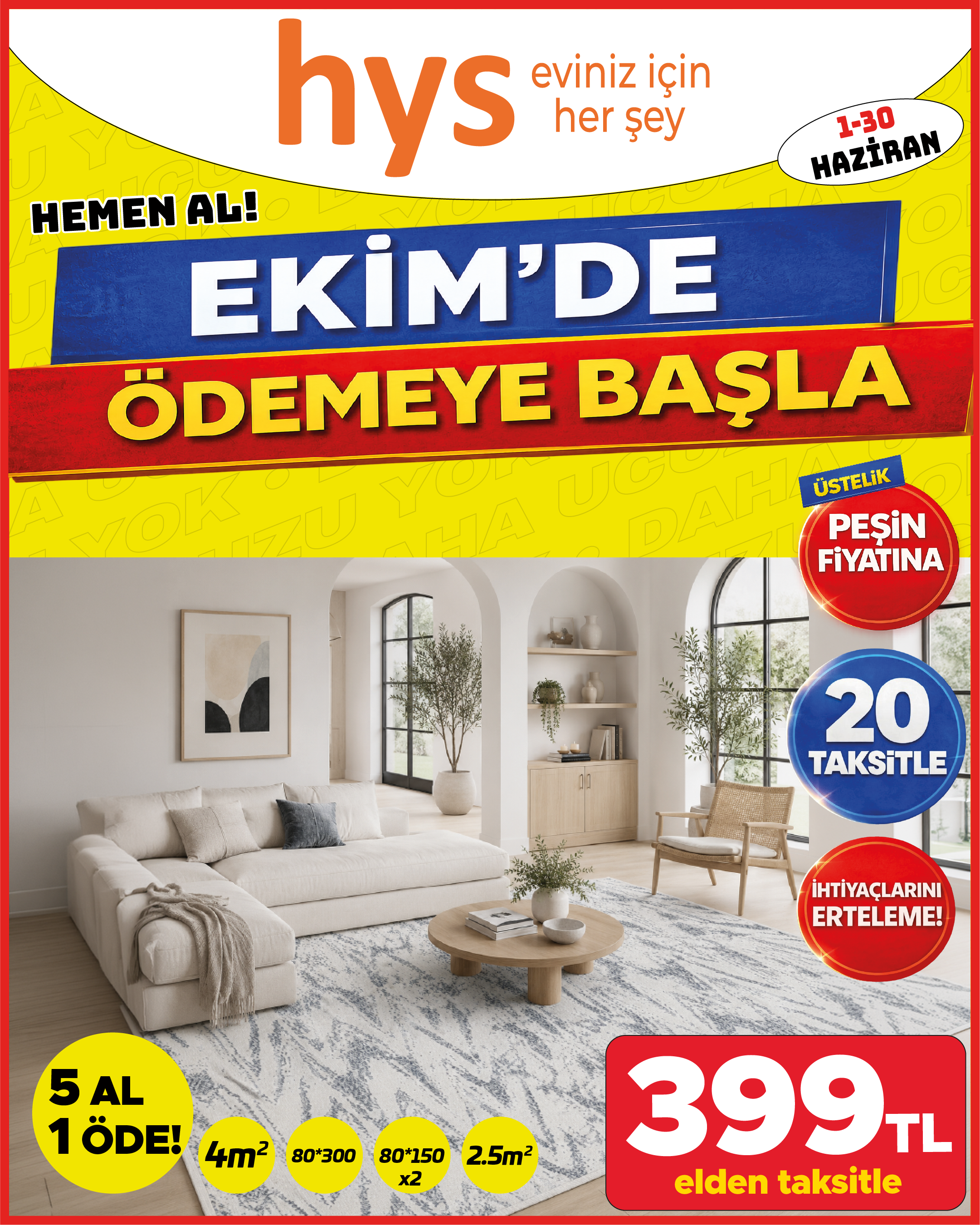4 m2 Halı Seti Ürün ana görseli