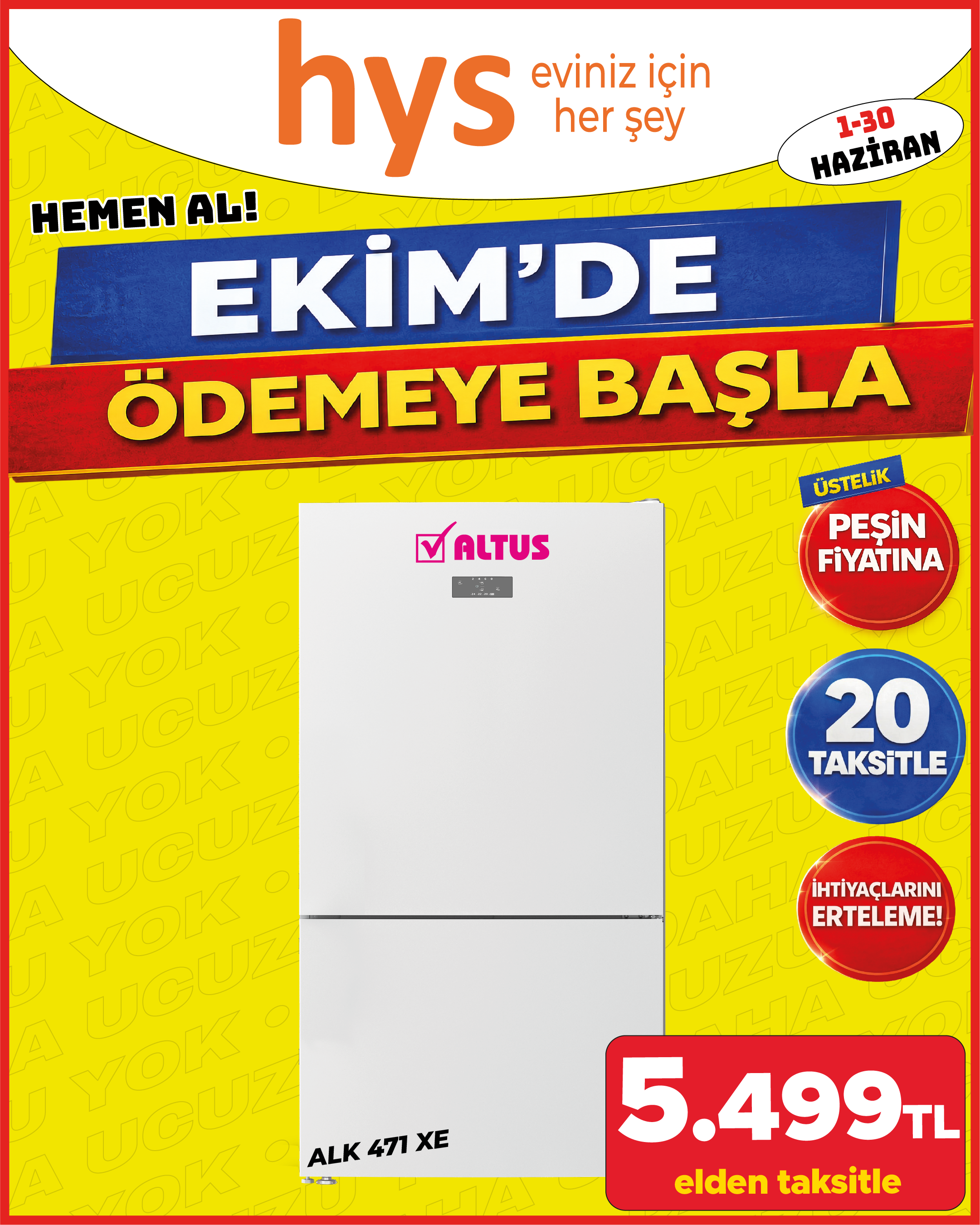 Altus ALK 471 Xe Buzdolabı