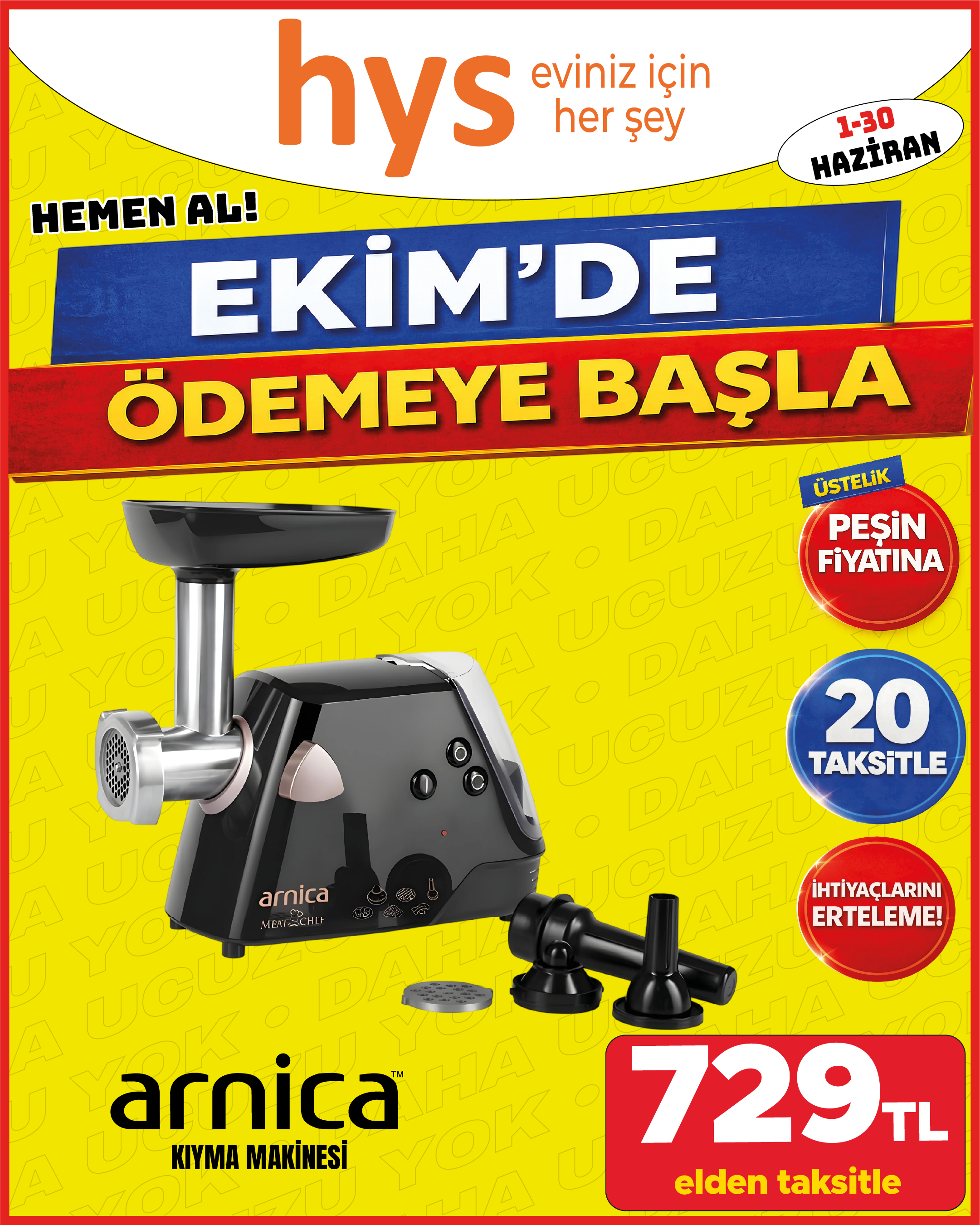 Arnica Kıyma Makinesi Ürün ana görseli