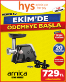 Arnica Kıyma Makinesi
