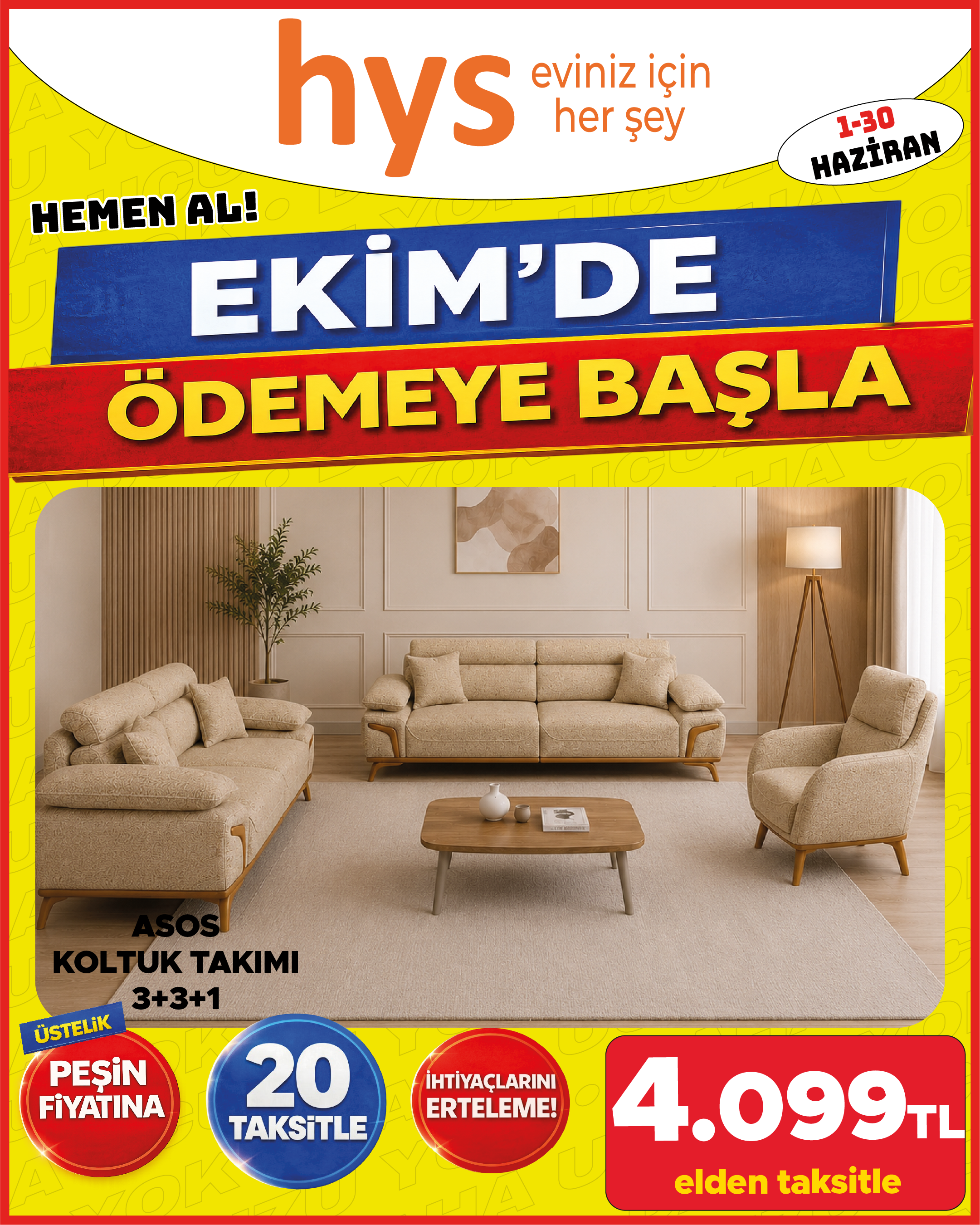 Asos Koltuk Takımı Ürün ana görseli
