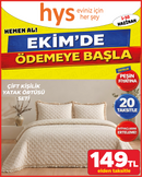 Çift Kişilik Yatak Örtüsü Seti