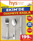 English Home Azul Çatal Kaşık Bıçak Takımı 18 Parça