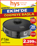 Fakir RS 800 Robot Süpürge