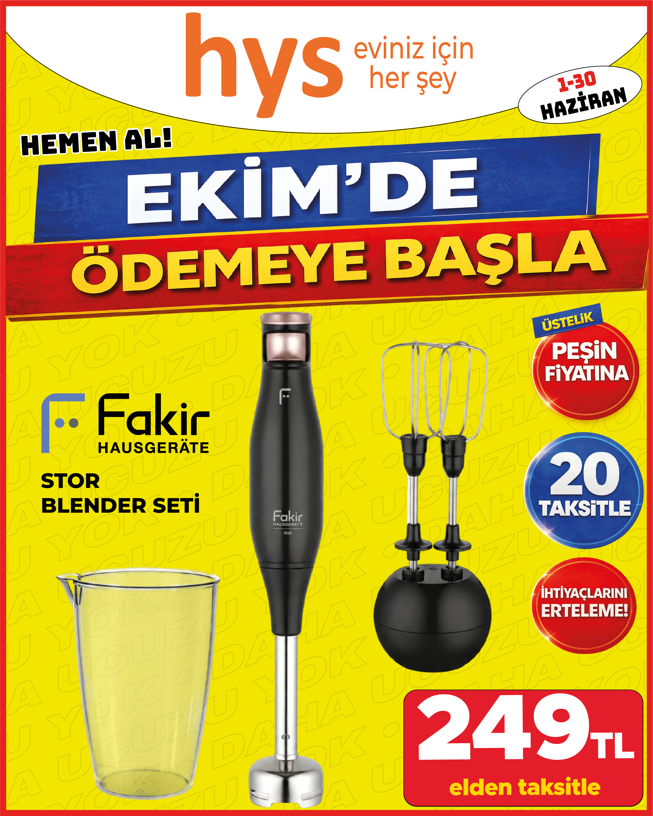 Fakir Stor Blender Seti Ürün ana görseli