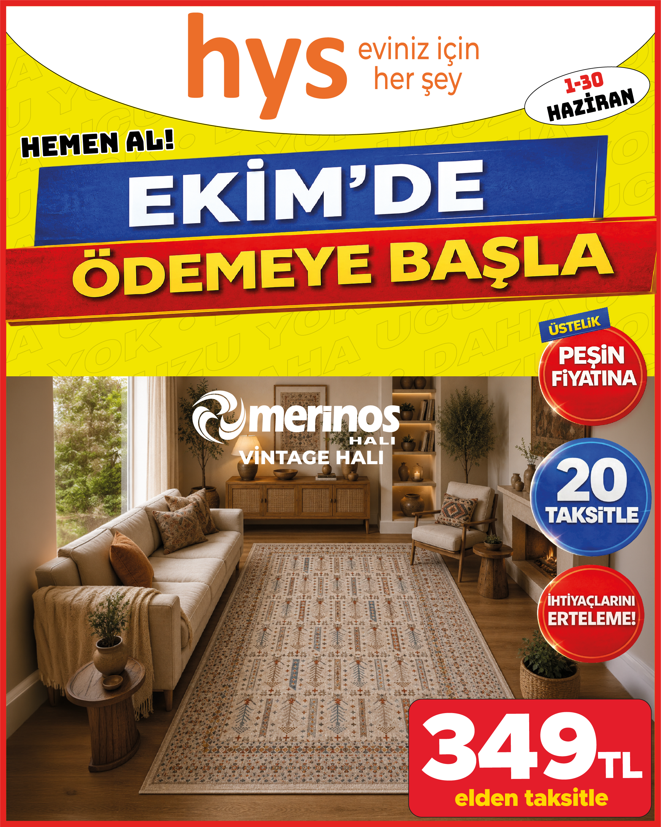 Merinos Vintage Halı