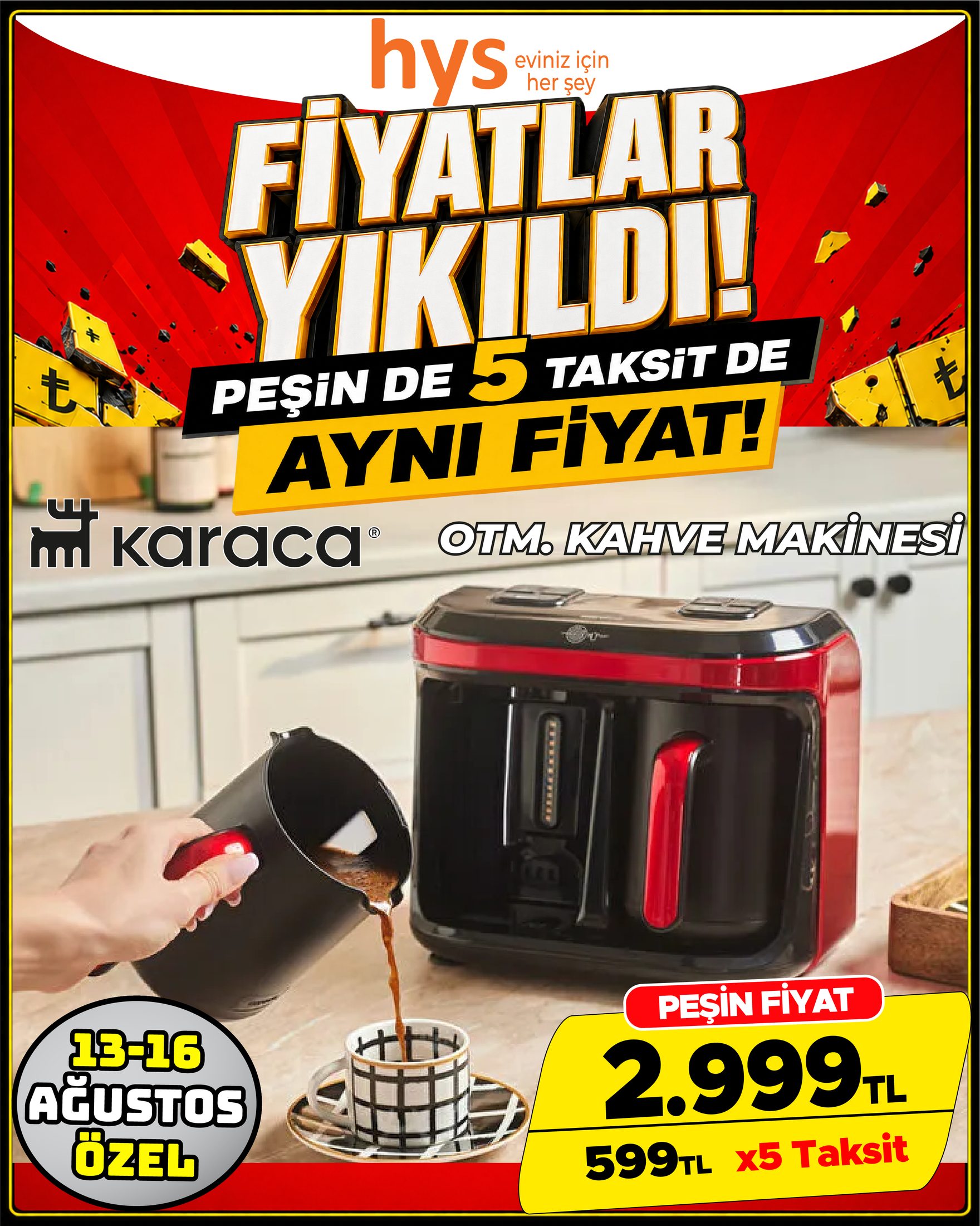 Karaca Otomatik Kahve Makinesi