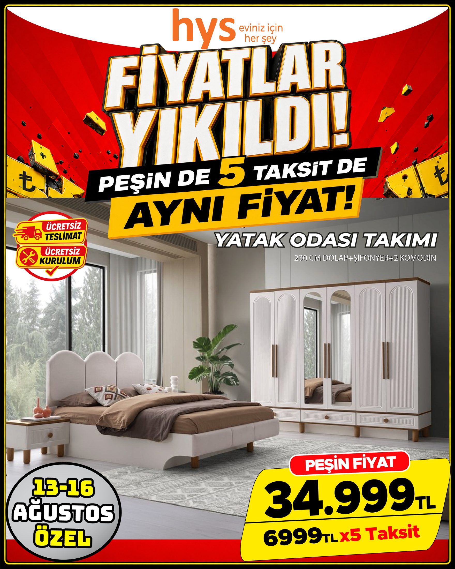 Yatak Odası Takımı Ürün ana görseli