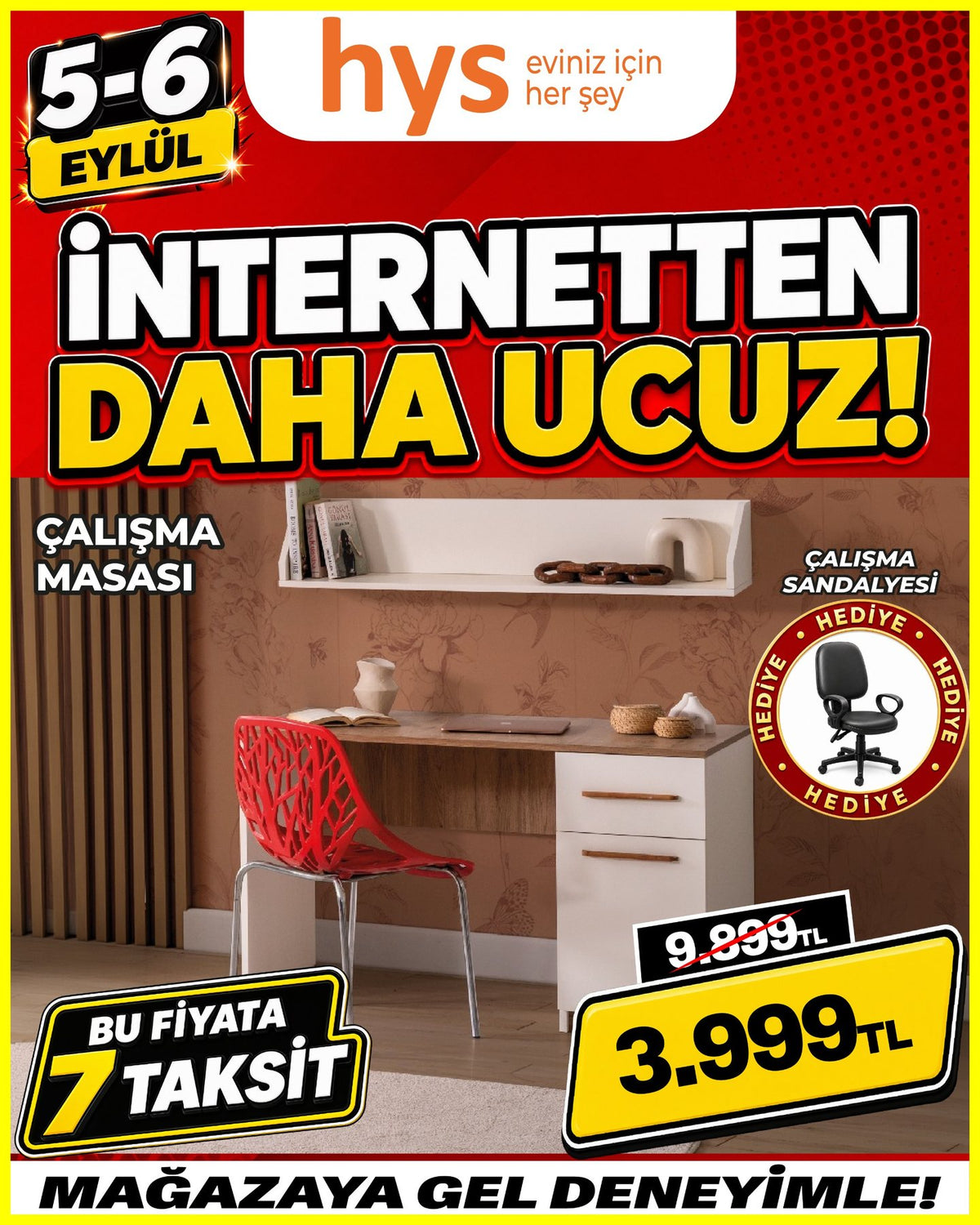 Çalışma Masası Ürün ana görseli