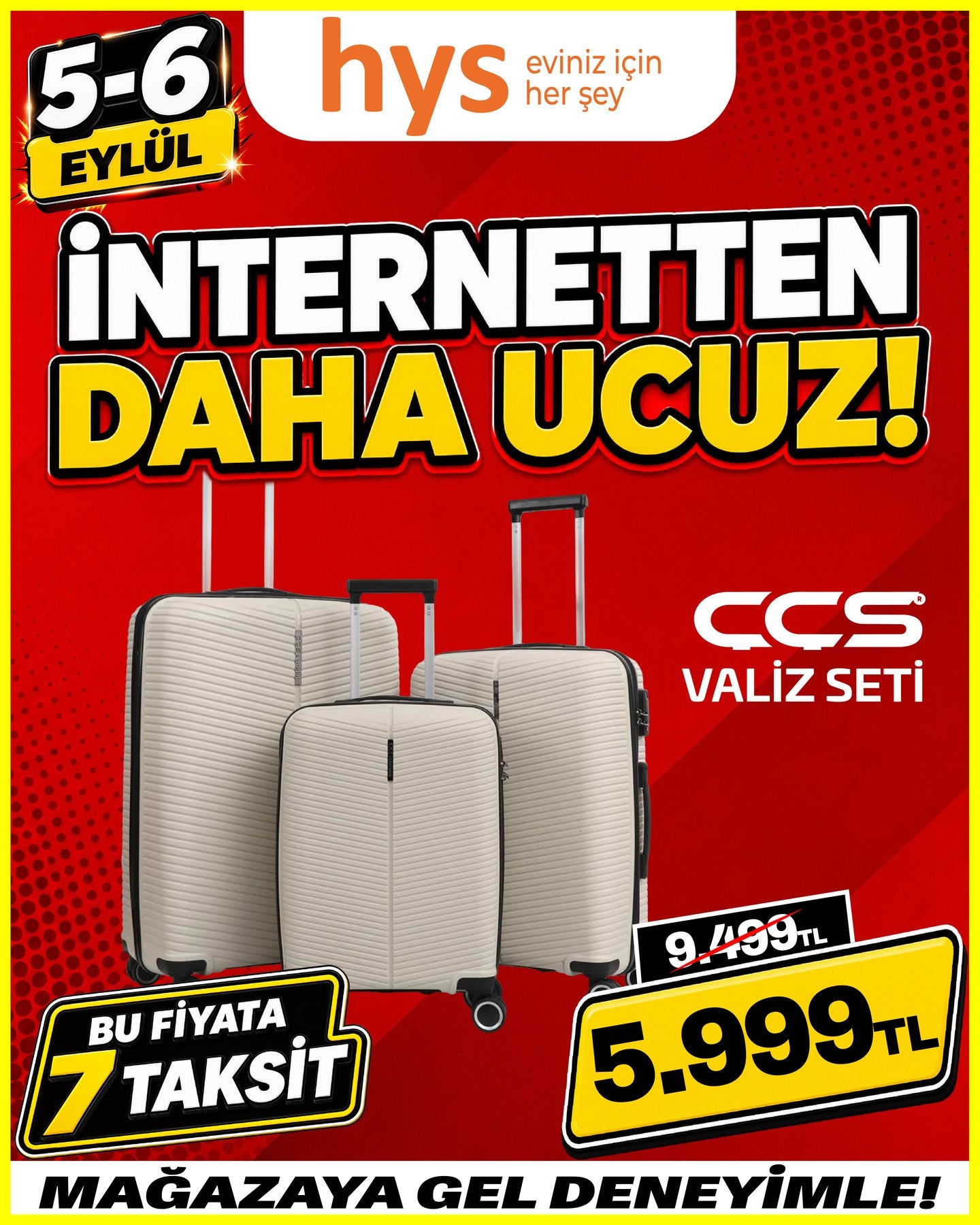 CCS Valiz Seti Ürün ana görseli