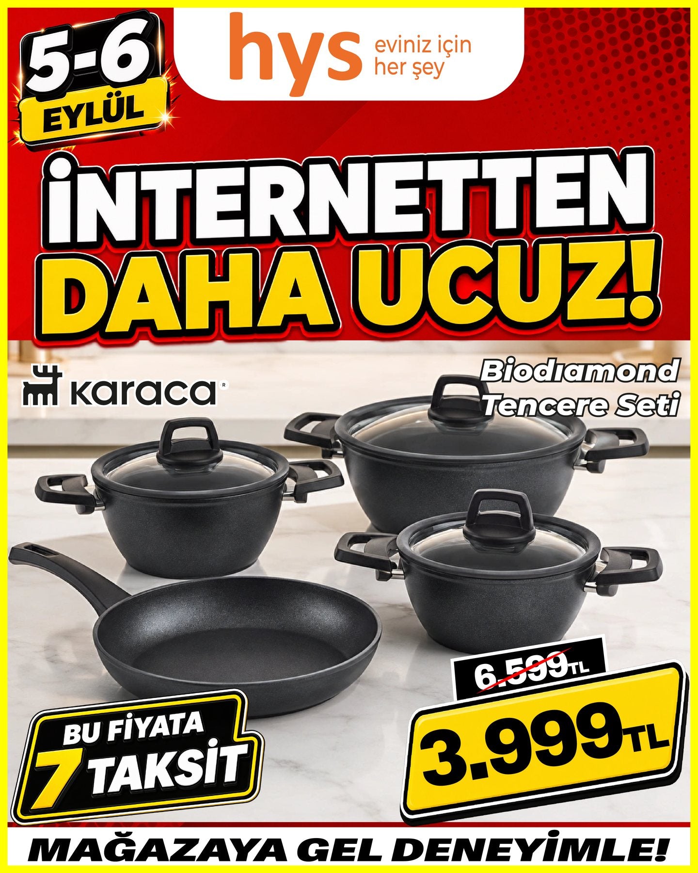 Karaca Biodiamond Tencere Seti Ürün ana görseli