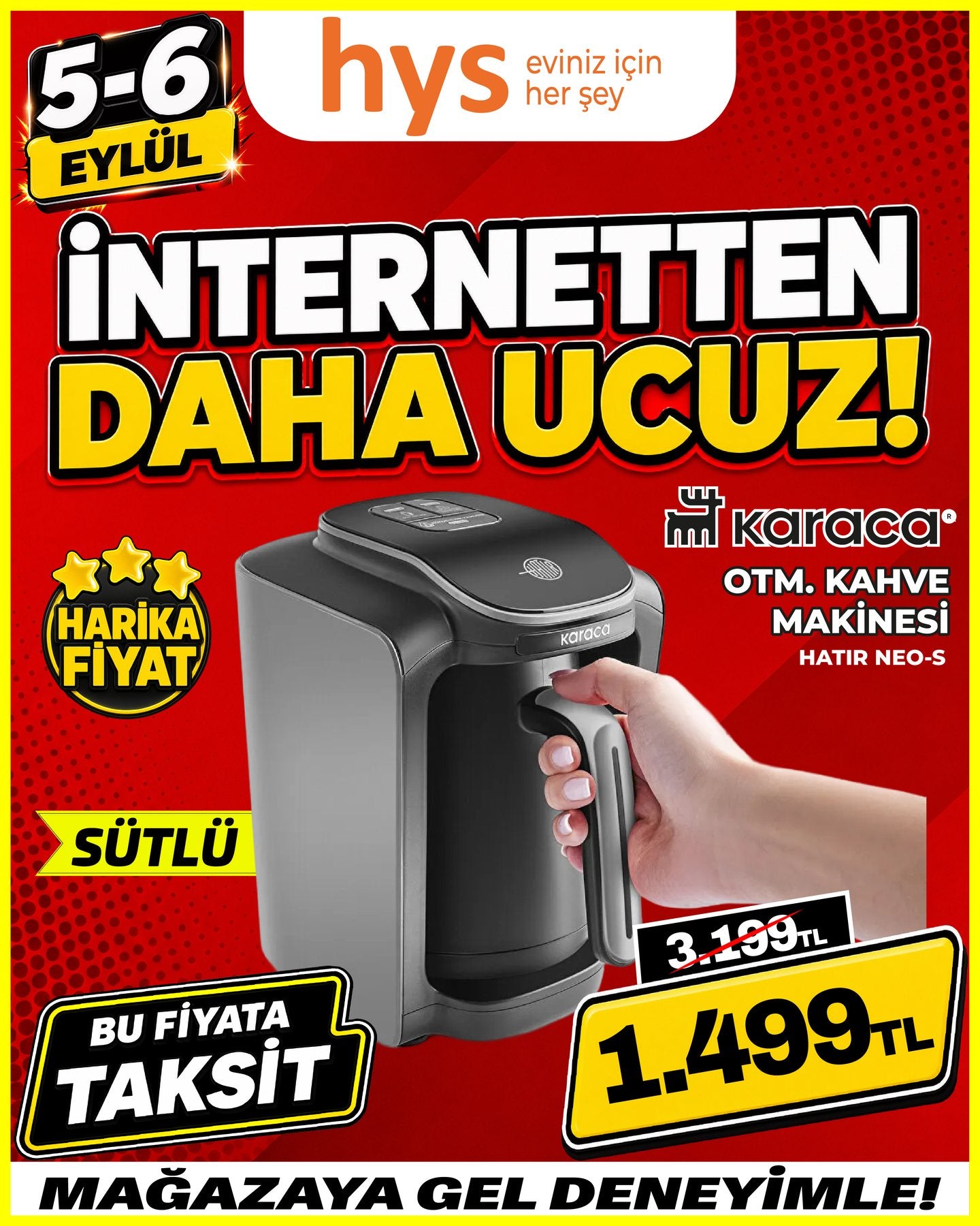 Karaca Hatır Neo 5 Otomatik Kahve Makinesi