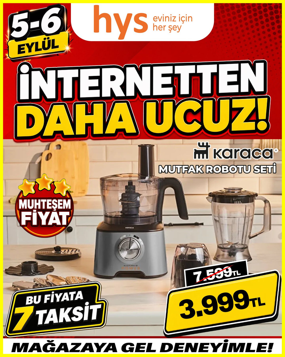Karaca Mutfak Robotu Seti