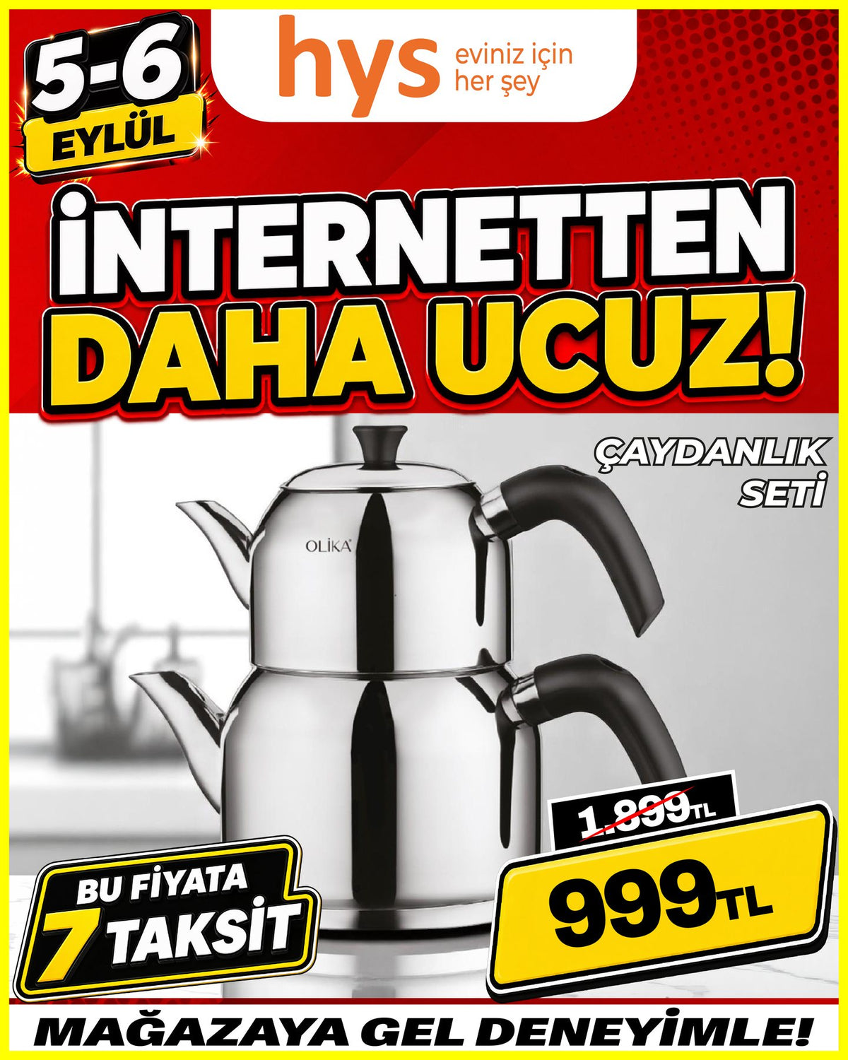 Olika Çaydanlık Seti